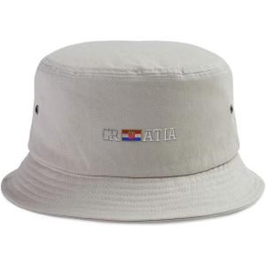 imageSpeedy Pros Bucket Apparel Hat Croatia Croatian Embroidery Cotton Hats for Men ampamp WomenKhaki