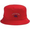 imageCustom Bucket Apparel Hat Archery Logo A Embroidery Cotton Hats for Men ampamp WomenRed Personalized Text Here