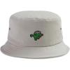 imageCustom Bucket Apparel Hat Dancing Frog B Embroidery Cotton Hats for Men ampamp WomenKhaki Design Only