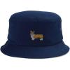 imageCustom Bucket Apparel Hat Pembroke Welsh Corgi Dog B Embroidery for Men ampamp WomenNavy Design Only