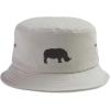 imageCustom Bucket Apparel Hat Rhino A Embroidery Cotton Hats for Men ampamp WomenKhaki Design Only