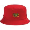 imageCustom Bucket Apparel Hat Super Nana Embroidery Cotton Hats for Men ampamp WomenRed Design Only