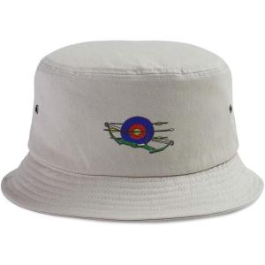 imageCustom Bucket Apparel Hat Archery Logo A Embroidery Cotton Hats for Men ampamp WomenKhaki Design Only