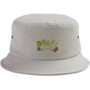 imageCustom Bucket Apparel Hat Bocce Ball Embroidery Cotton Hats for Men ampamp WomenKhaki Design Only