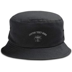 imageCustom Bucket Apparel Hat Jesus Loves You Embroidery Cotton Hats for Men ampamp WomenBlack Personalized Text Here