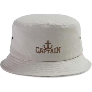 imageSpeedy Pros Bucket Apparel Hat Captain Boat D Embroidery Cotton Hats for Men ampamp WomenKhaki
