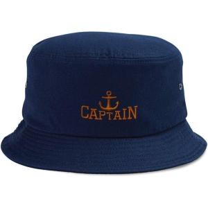imageSpeedy Pros Bucket Apparel Hat Captain Boat D Embroidery Cotton Hats for Men ampamp WomenNavy