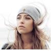 imageSlouchy Beanie for Men Cone Cross Shadow Style A Embroidery Women Skull CapDark Grey