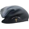 imageSlouchy Beanie for Men Cone Cross Shadow Style A Embroidery Women Skull CapNavy