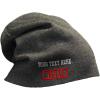 imageSlouchy Beanie for Men Ohio State USA America B Embroidery Women Skull CapDark Grey