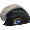 imageSlouchy Beanie for Men Sweden Sverige Flag Embroidery Acrylic Women Skull CapBlack Grey