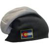 imageSpeedy Pros Slouchy Beanie for Men Colorado Flag State Embroidery Cotton Women Skull CapBlack Grey