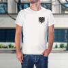 imageFunny Graphic T Shirts for Men Albanian Eagle Black Cotton TopWhite