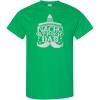 imageFunny Graphic T Shirts Nacho Average Dad Daddy Father S Day Love Cotton TopKelly Green