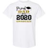 imageFunny Graphic T Shirts Proud Dad of A 2020 Graduate Grad Graduation Class SeniorWhite
