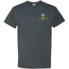 imageFunny Graphic T Shirts for Men Christian Cross Jesus Cotton TopSmoke