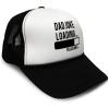 imageSpeedy Pros Trucker Hat Dad Joke Loading Please Wait Daddy Style A Polyester AdjustableBlack