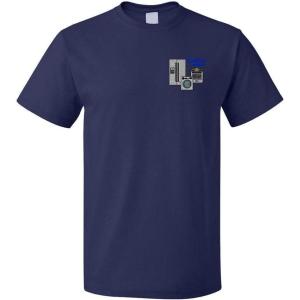 imageFunny Graphic T Shirts for Men Appliance Repair Logo Cotton TopNavy