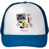 imagePersonalized Custom Text Profession Mr Fix It Unisex Polyester Trucker HatRoyal Blue