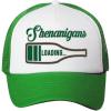 imageTrucker Hat Shenanigans Irish St Patricks Patty Clover Polyester Snapback Baseball Cap for Men ampamp Women Kelly Green 1 Size
