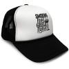 imageTrucker Hat Smoking Hot Grill Master Cooking Heat Family Polyester AdjustableBlack