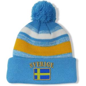 imageSpeedy Pros mens BeaniesLight Blue Stripes