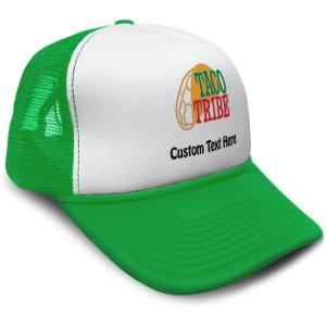 imageTrucker Hat Taco Tribe Cinco De Mayo Snapback Baseball Cap for Men ampamp WomenKelly Green