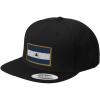 imageCustom Snapback Baseball Hat Nicaragua Embroidery Country Name Acrylic Cap SnapsBlack