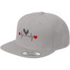 imageSnapback Baseball Hat Rooster Lifeline B Embroidery Acrylic Cap Snaps One SizeSilver