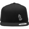 imageSnapback Flat Bill Left Side Panel Christian Hands Praying B Embroidery AcrylicBlack
