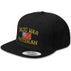 imageSpeedy Pros Snapback Hats for Men ampamp Women American Veteran Drug War A Embroidery AcrylicBlack