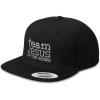 imageSpeedy Pros Snapback Hats for Men ampamp Women Team Jesus Life Time Member A Embroidery Acrylic Flat Bill Baseball Cap Black