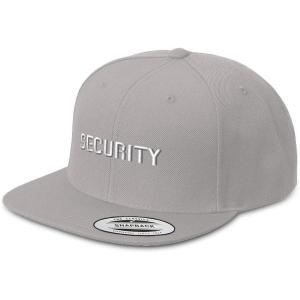 imageCustom Snapback Hats for Men ampamp Women Professional Security Guard A EmbroiderySilver Design Only