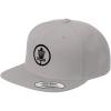 imageSnapback Baseball Hat Disc Golf Sign Black Embroidery Acrylic Cap Snaps One SizeSilver