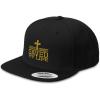 imageSnapback Hats for Men ampamp Women Jesus Christ Saved My Life Embroidery AcrylicBlack