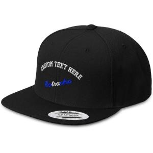 imageSnapback Hats for Men ampamp Women Honduras Love Acrylic Flat Bill Baseball CapBlack Personalized Text Here
