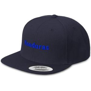 imageSnapback Hats for Men ampamp Women Honduras Love Acrylic Flat Bill Baseball CapNavy