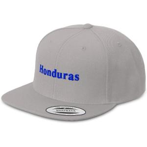 imageSnapback Hats for Men ampamp Women Honduras Love Acrylic Flat Bill Baseball CapSilver