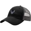 imageCustom Trucker Hat Richardson Air Force Emblem Embroidery Design Cotton SnapsBlackCharcoal