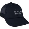 imageEl Mejor Abuelo Spanish Best Grandpa Sew Low Crown Mesh Golf Snapback Hat Navy