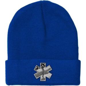 imageCustom Beanies for Men Paramedic A Embroidery Paramedic Winter Hats for Women Acrylic Skull Cap 1 SizeRoyal Blue Design Only