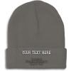 Dark Grey Personalized Text Here