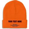 Orange Personalized Text Here