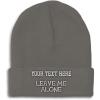 Dark Grey Personalized Text Here