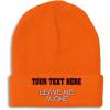 Orange Personalized Text Here