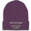 Purple Personalized Text Here
