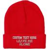Red Personalized Text Here