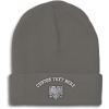 Dark Grey Personalized Text Here