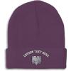 Purple Personalized Text Here