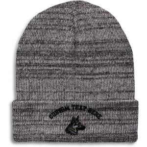 imageCustom Beanies for Men Black German Shepherd Head Embroidery Winter Hats for Women Acrylic Skull Cap 1 SizeHeather Grey Personalized Text Here